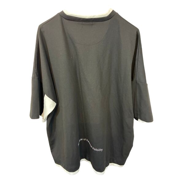 Lucy Virtual Community Asian Japanese Streetwear Menswear NYC Black And White M - Picture 6 of 6